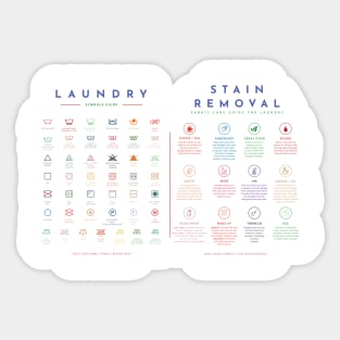 Colorful Laundry Sticker